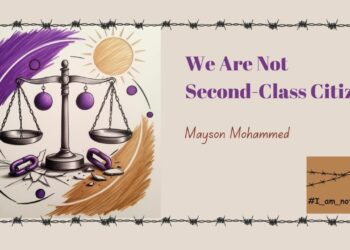 We Are Not Second-Class Citizens.