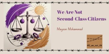We Are Not Second-Class Citizens.