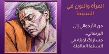 المرأة واللون في السينما – من الأرجواني إلى البرتقالي (مساراتٌ لونيّة في السّينما العالميّة)