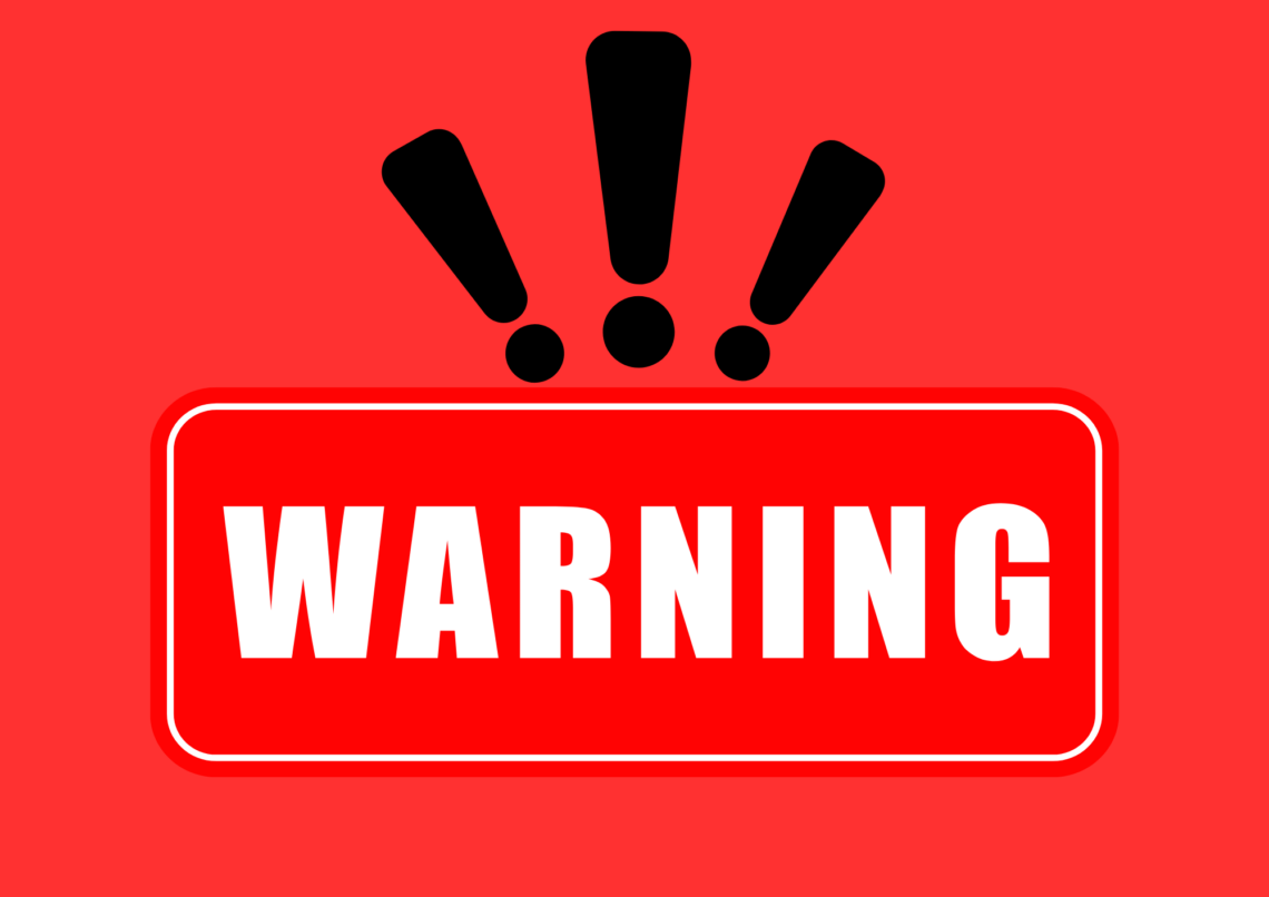 Important warning